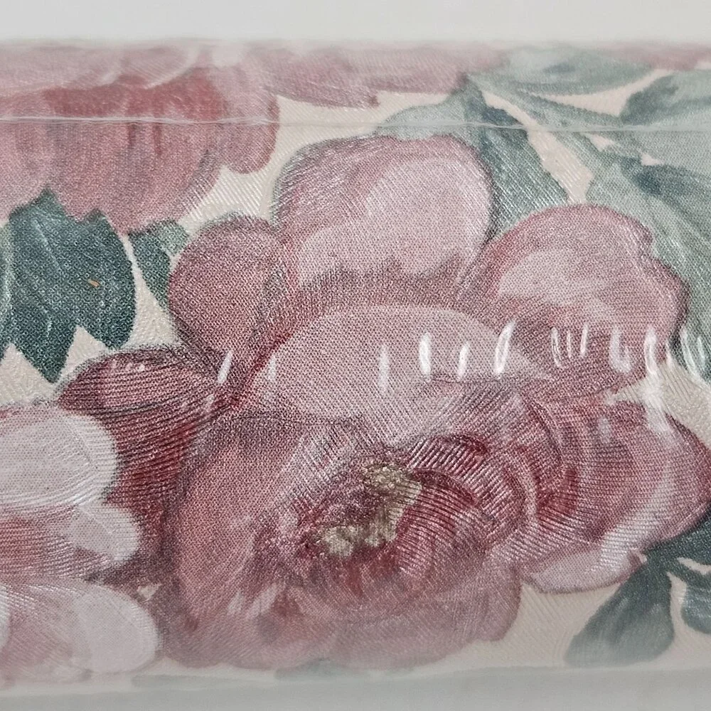Brewster Wallpaper Border Lot 2 Rolls 5 Yds Each Pink Blue Green Floral Prepaste